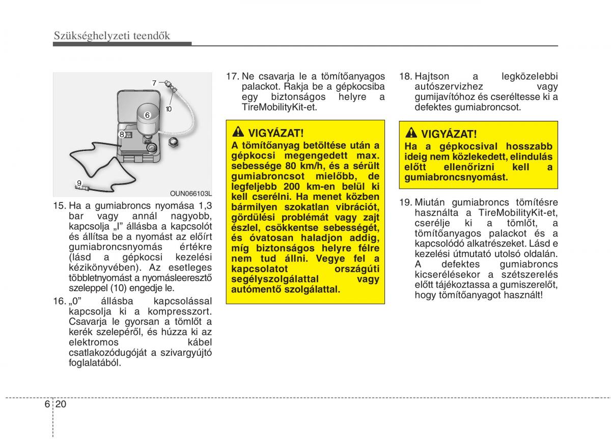 KIA Picanto I 1 Kezelesi utmutato / page 257