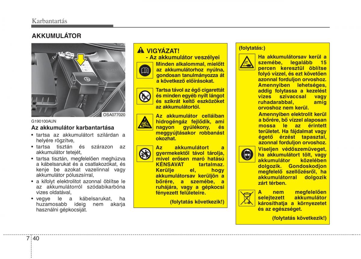 KIA Picanto I 1 Kezelesi utmutato / page 305