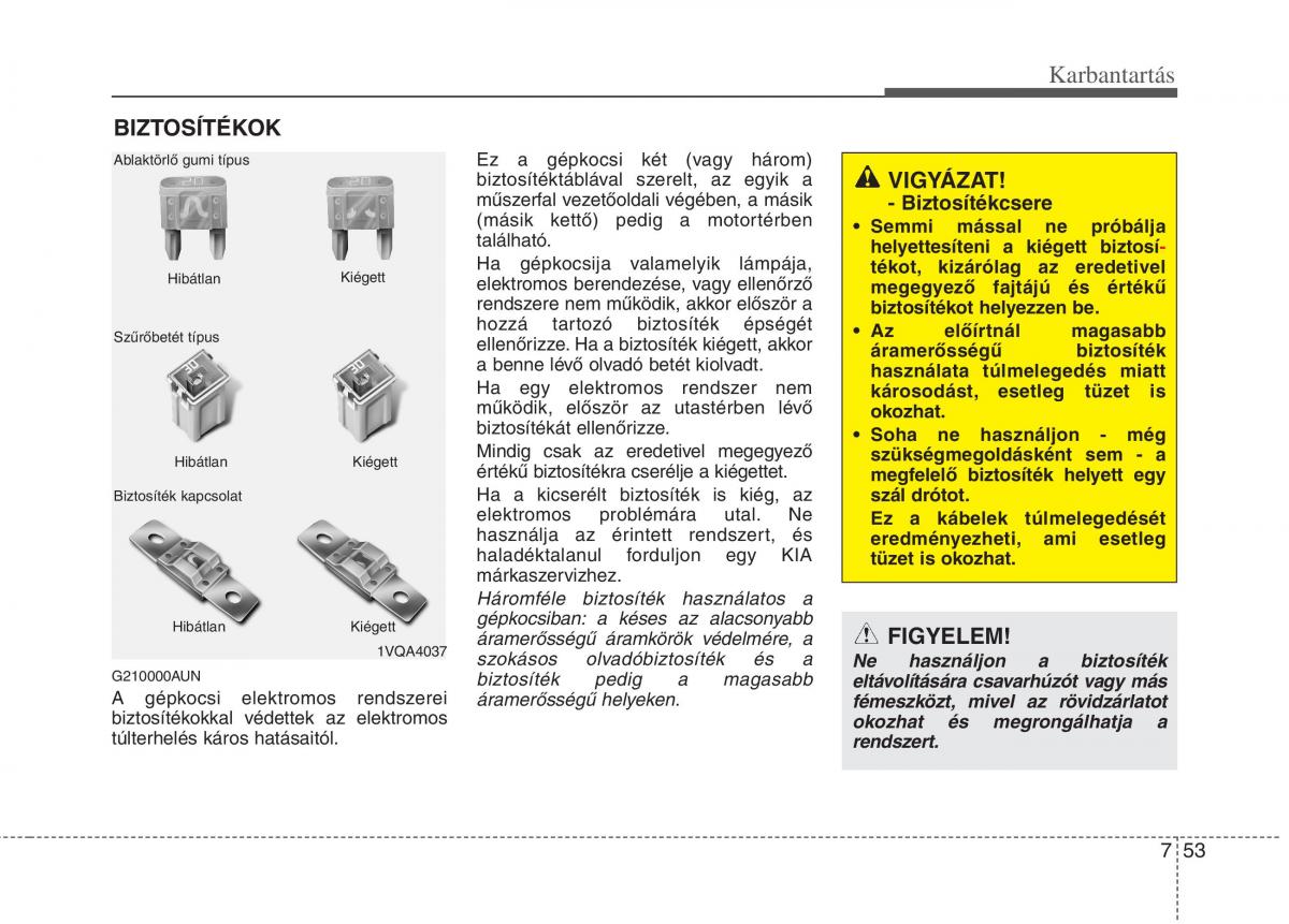 KIA Picanto I 1 Kezelesi utmutato / page 318