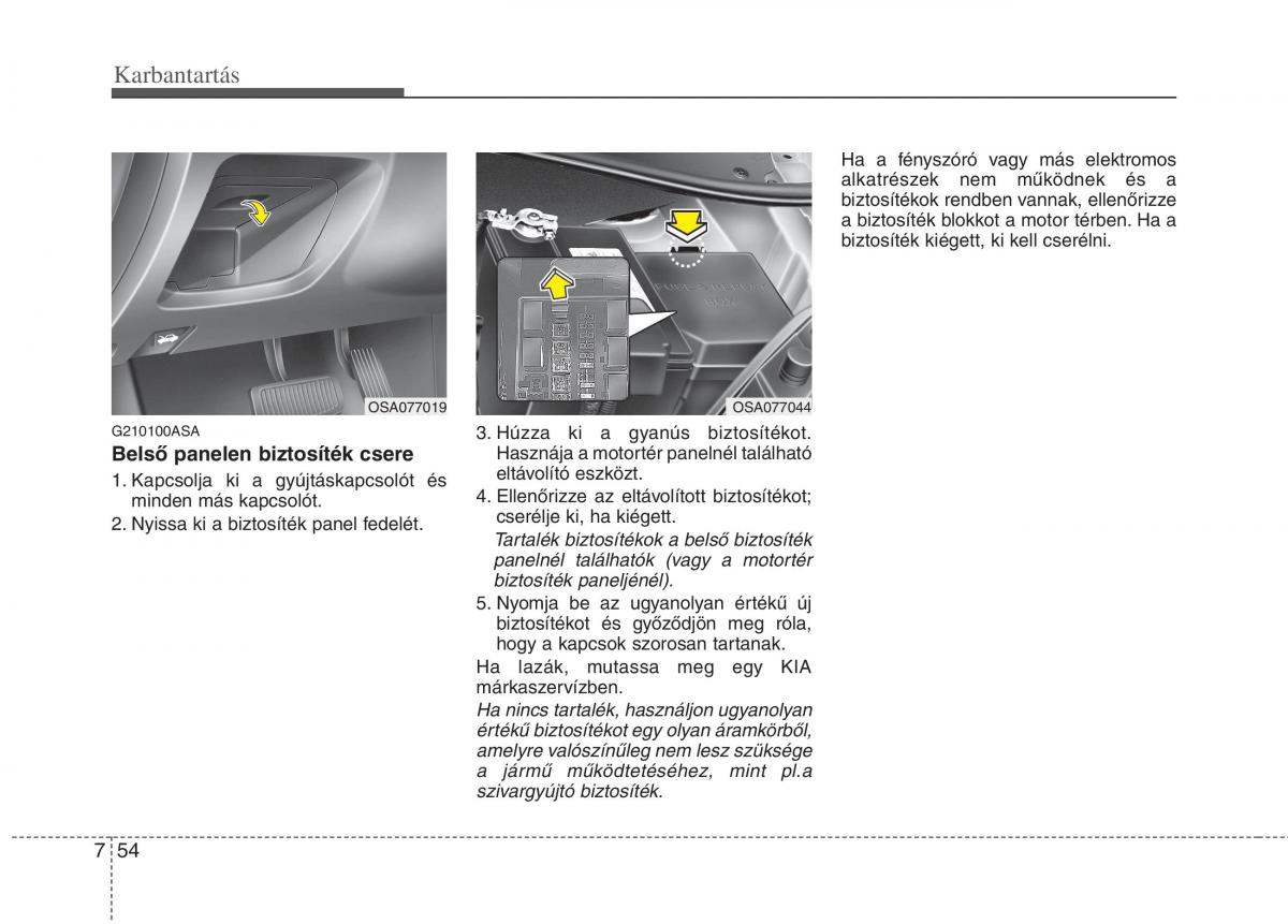 KIA Picanto I 1 Kezelesi utmutato / page 319