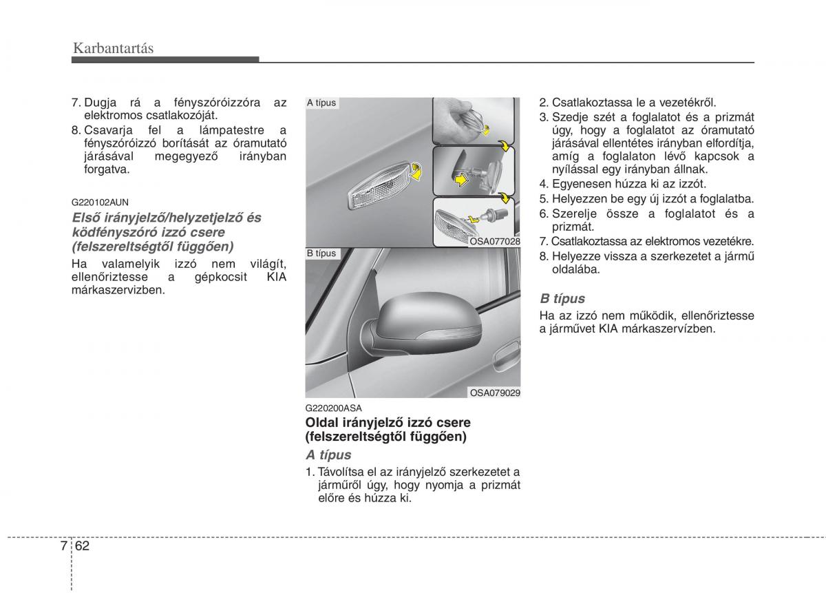 KIA Picanto I 1 Kezelesi utmutato / page 327