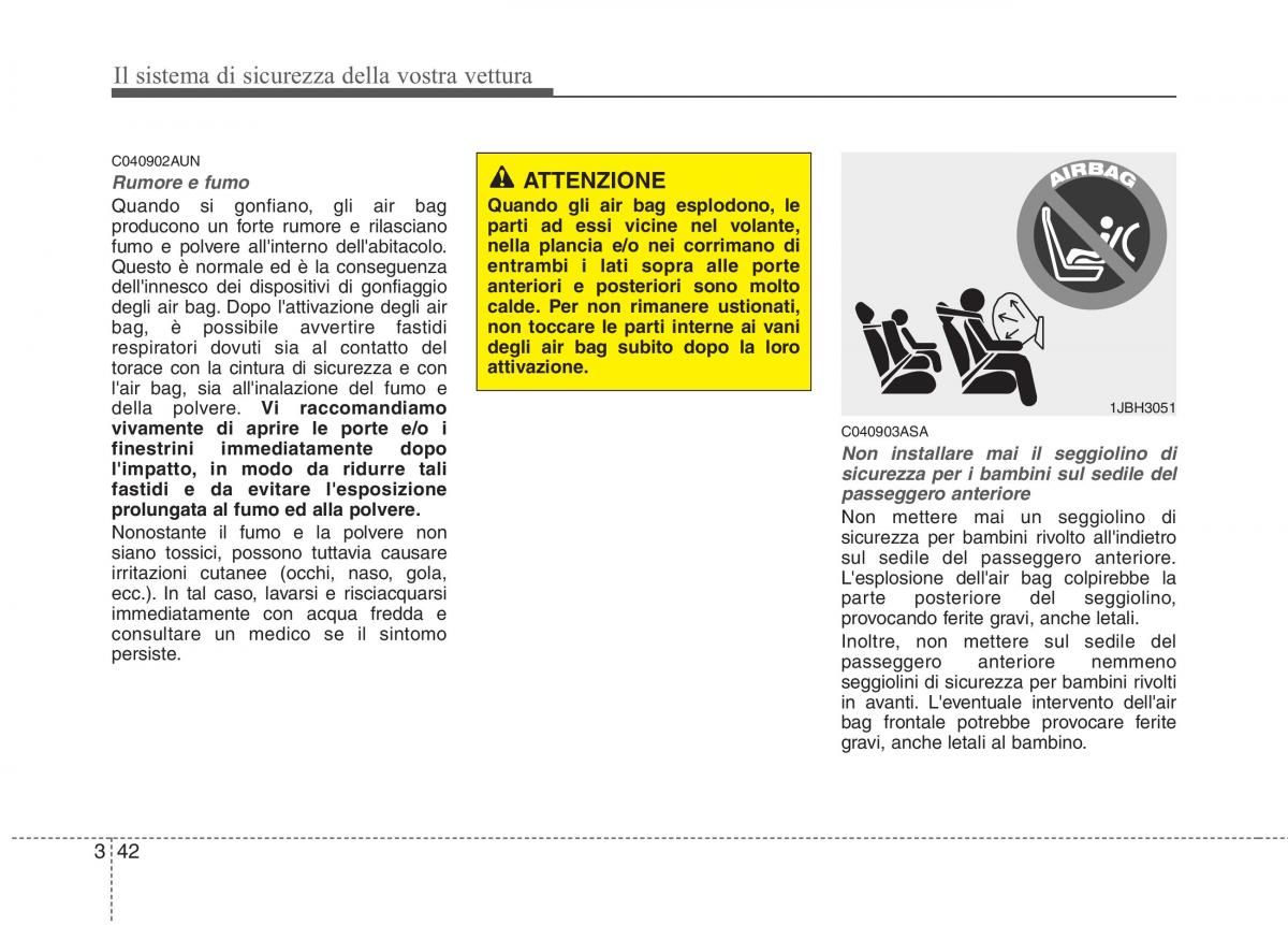 KIA Picanto I 1 manuale del proprietario / page 57