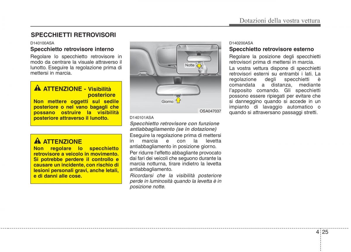 KIA Picanto I 1 manuale del proprietario / page 103