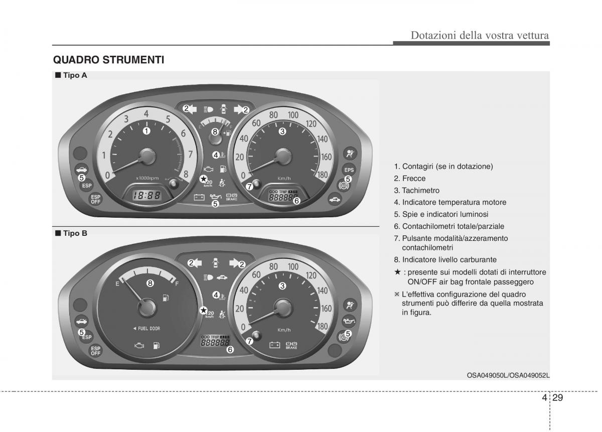 KIA Picanto I 1 manuale del proprietario / page 107