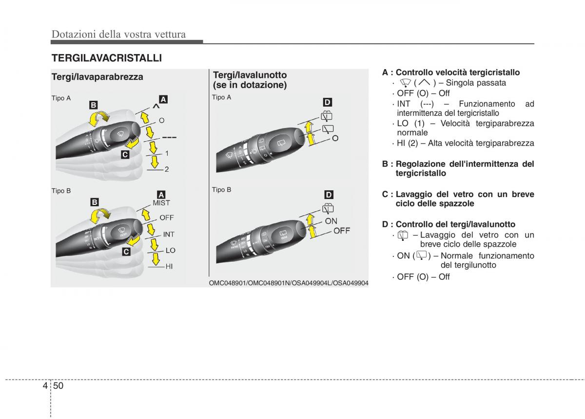 KIA Picanto I 1 manuale del proprietario / page 128