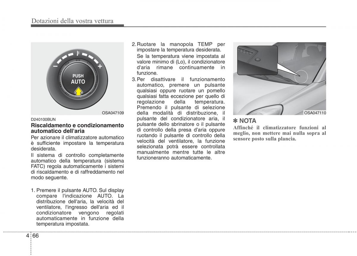 KIA Picanto I 1 manuale del proprietario / page 144