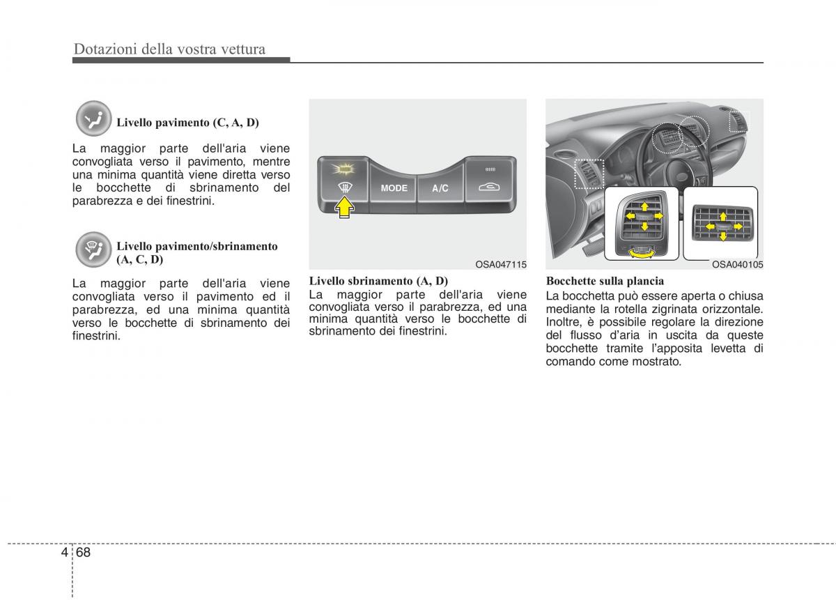 KIA Picanto I 1 manuale del proprietario / page 146