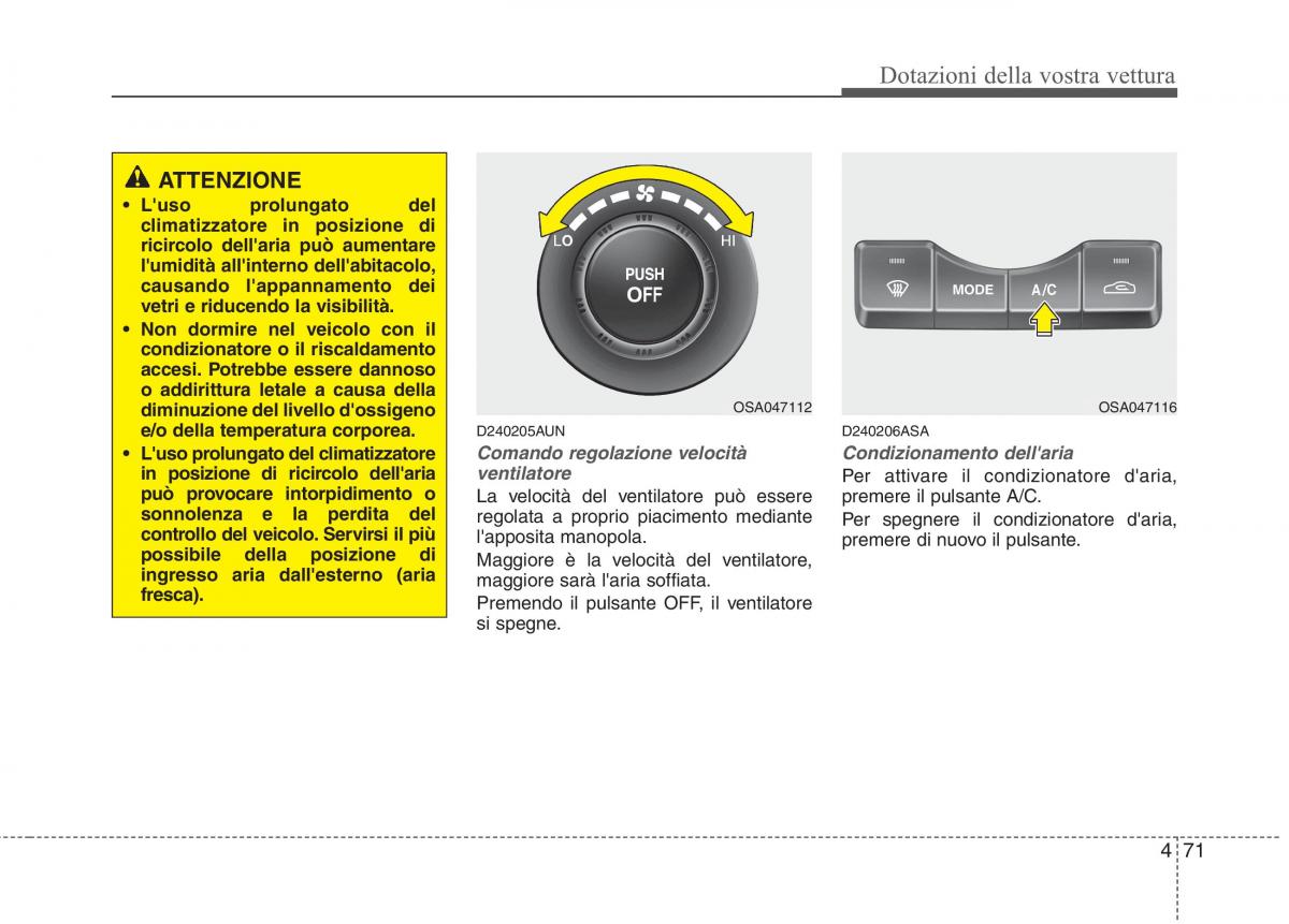 KIA Picanto I 1 manuale del proprietario / page 149