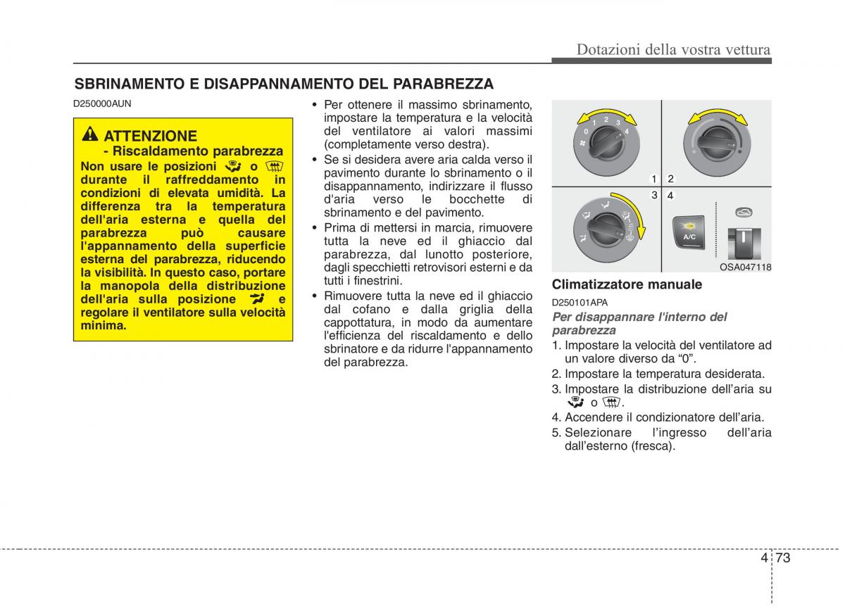 KIA Picanto I 1 manuale del proprietario / page 151