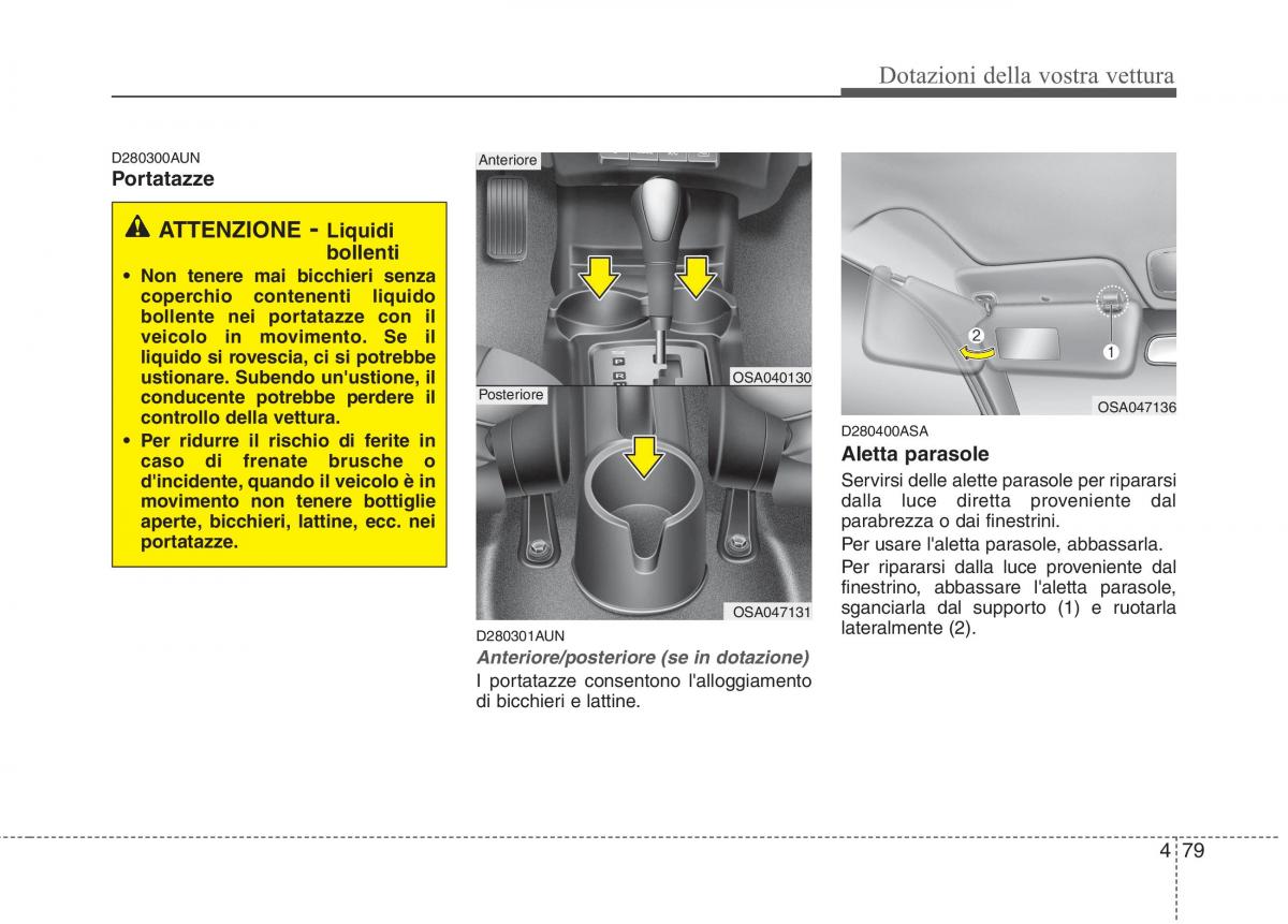 KIA Picanto I 1 manuale del proprietario / page 157