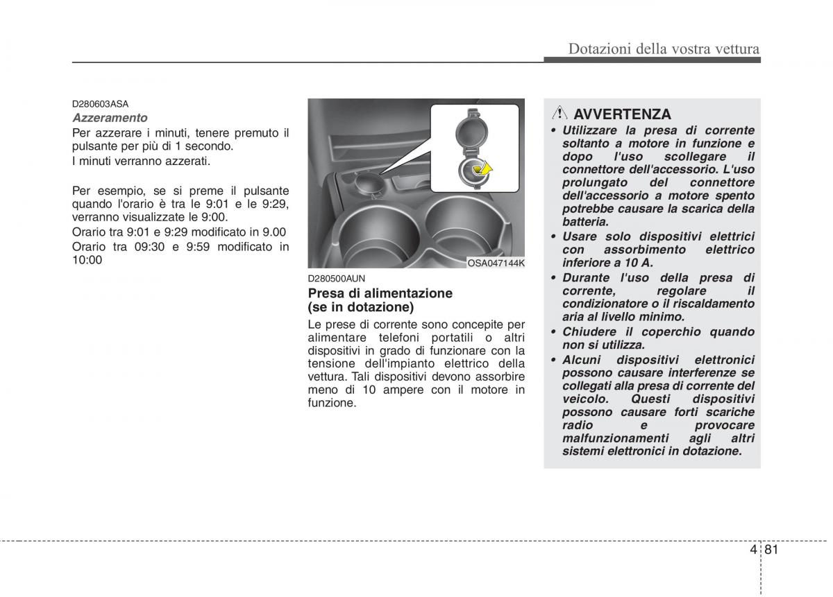 KIA Picanto I 1 manuale del proprietario / page 159