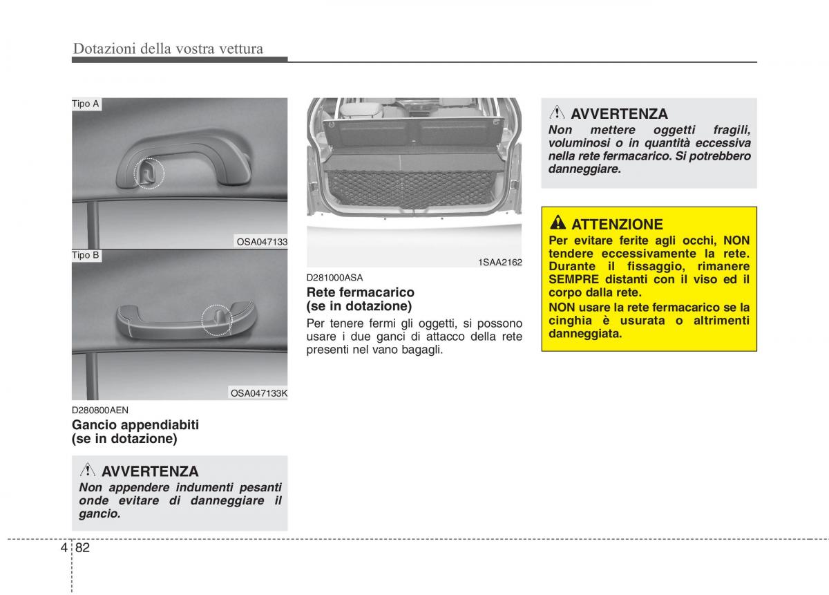 KIA Picanto I 1 manuale del proprietario / page 160