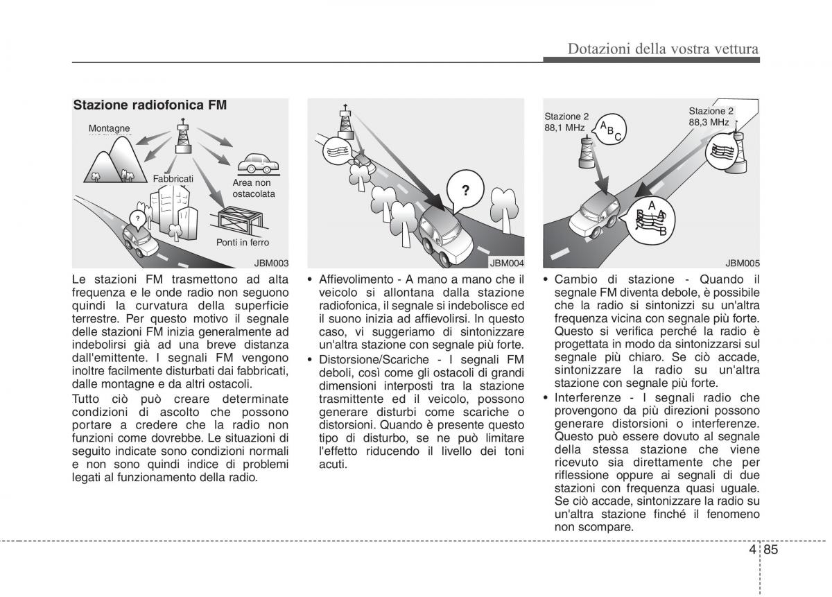 KIA Picanto I 1 manuale del proprietario / page 163