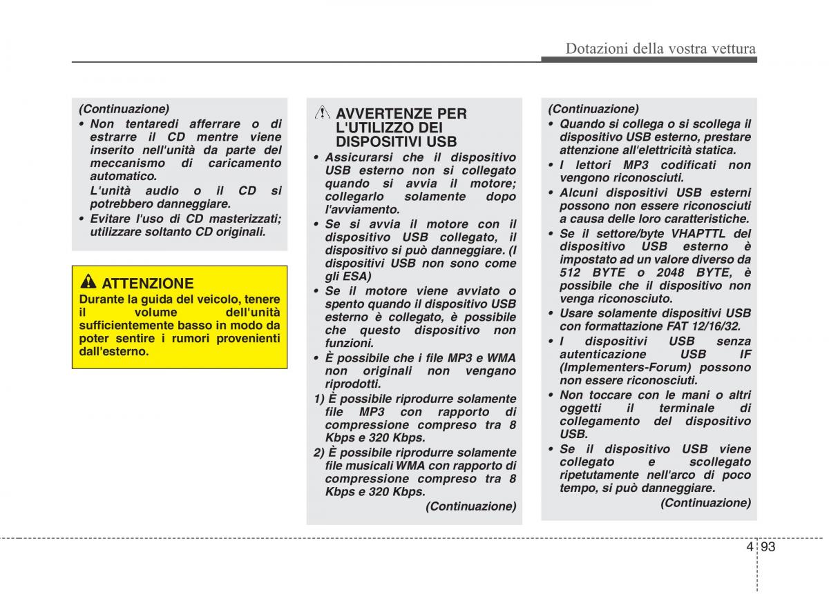 KIA Picanto I 1 manuale del proprietario / page 171