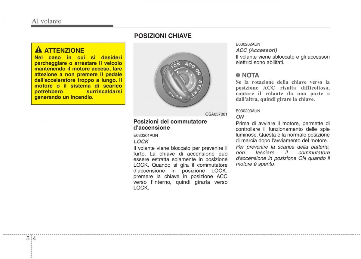 KIA Picanto I 1 manuale del proprietario / page 194