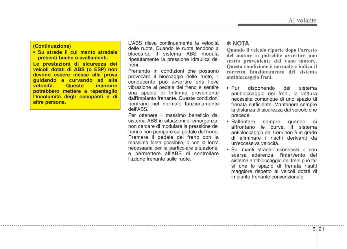 KIA Picanto I 1 manuale del proprietario / page 211