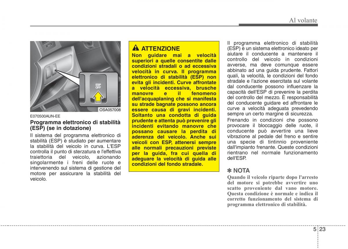 KIA Picanto I 1 manuale del proprietario / page 213