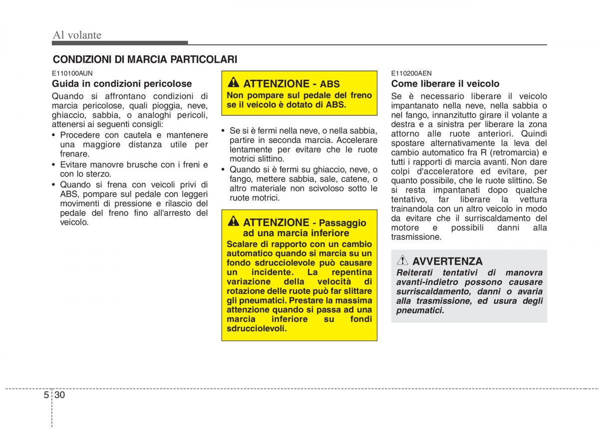 KIA Picanto I 1 manuale del proprietario / page 220