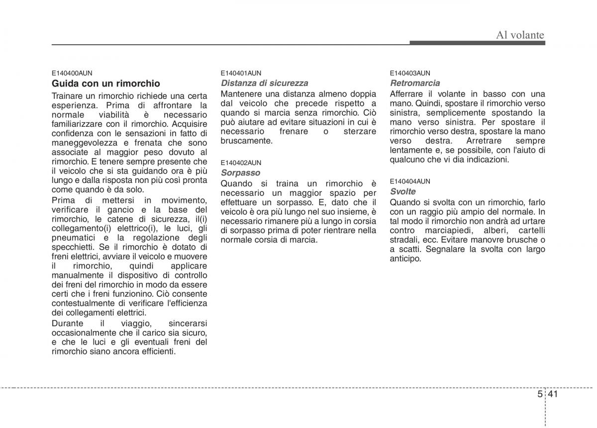 KIA Picanto I 1 manuale del proprietario / page 231