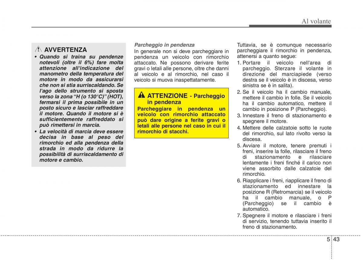 KIA Picanto I 1 manuale del proprietario / page 233