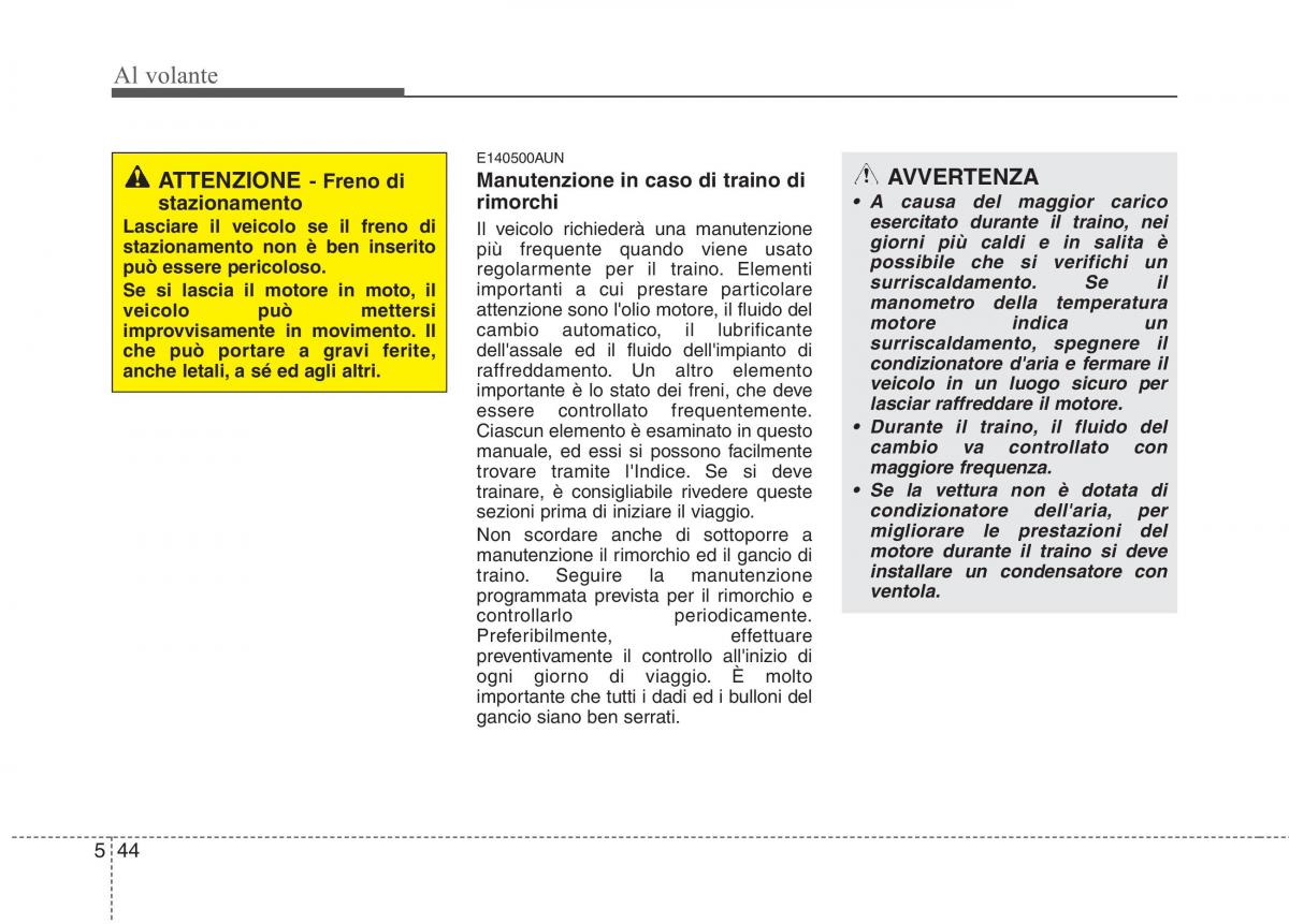 KIA Picanto I 1 manuale del proprietario / page 234