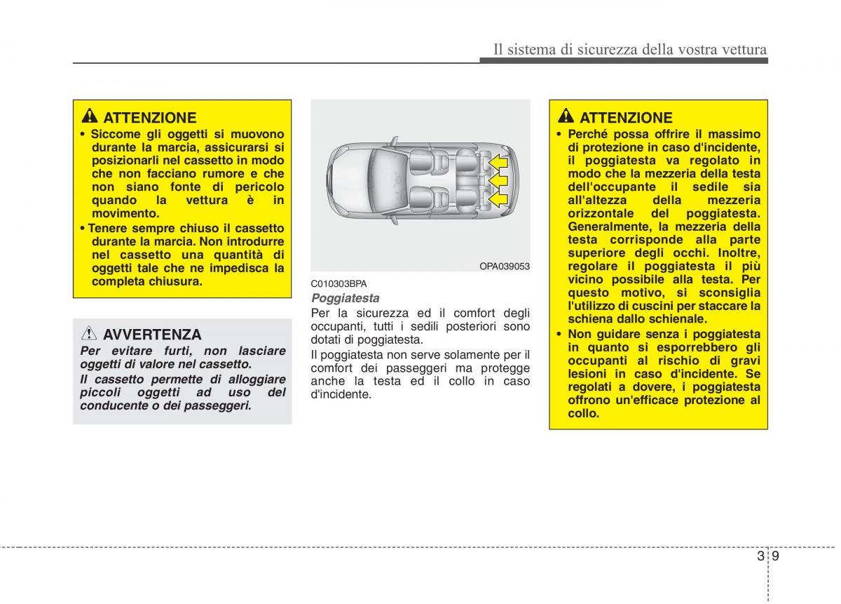 KIA Picanto I 1 manuale del proprietario / page 24