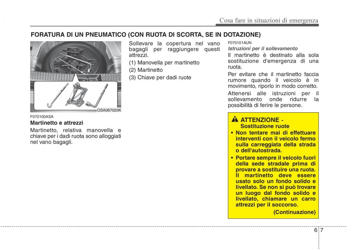 KIA Picanto I 1 manuale del proprietario / page 244