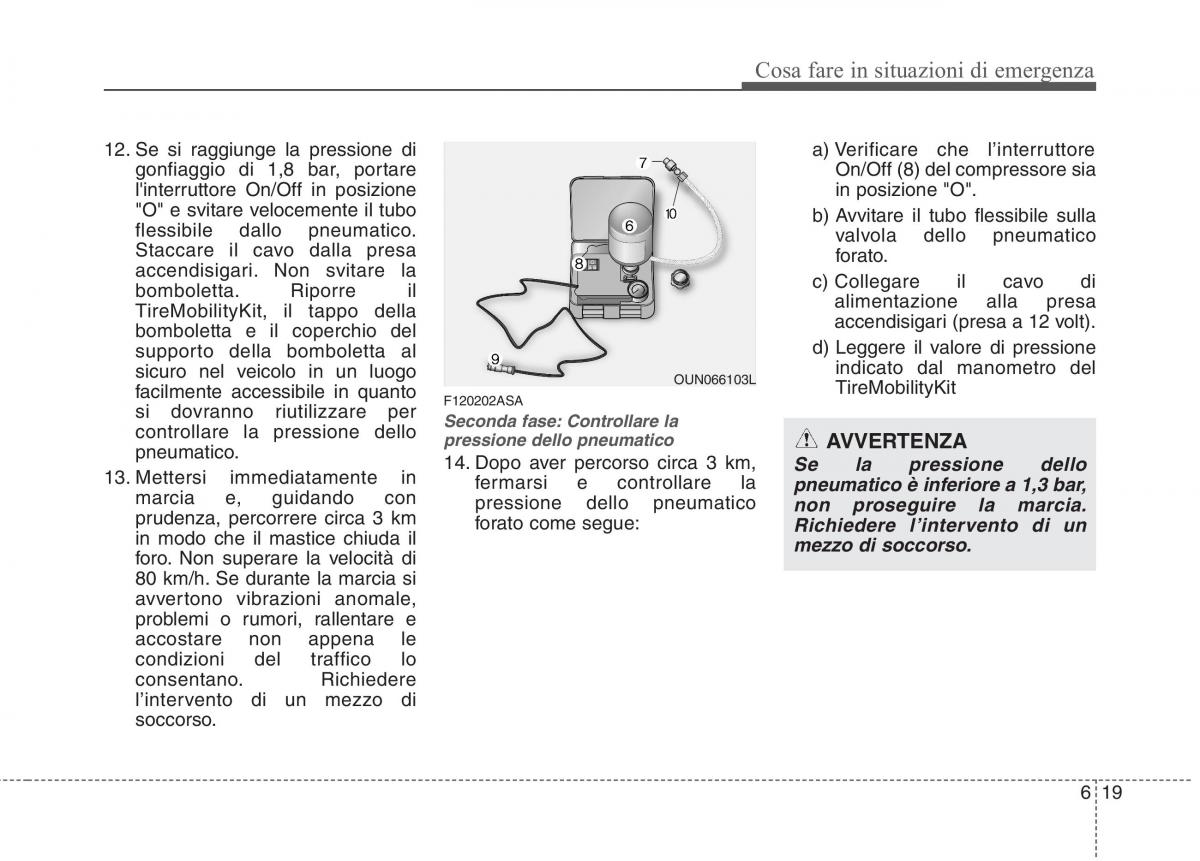 KIA Picanto I 1 manuale del proprietario / page 256