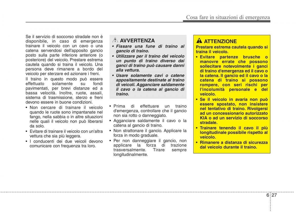 KIA Picanto I 1 manuale del proprietario / page 264