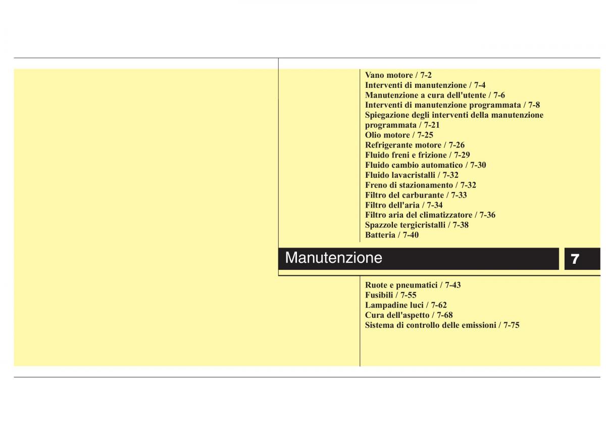 KIA Picanto I 1 manuale del proprietario / page 266