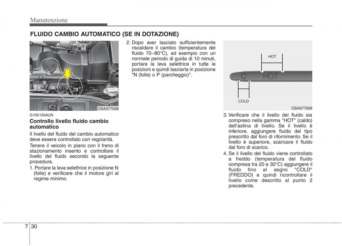 KIA Picanto I 1 manuale del proprietario / page 295