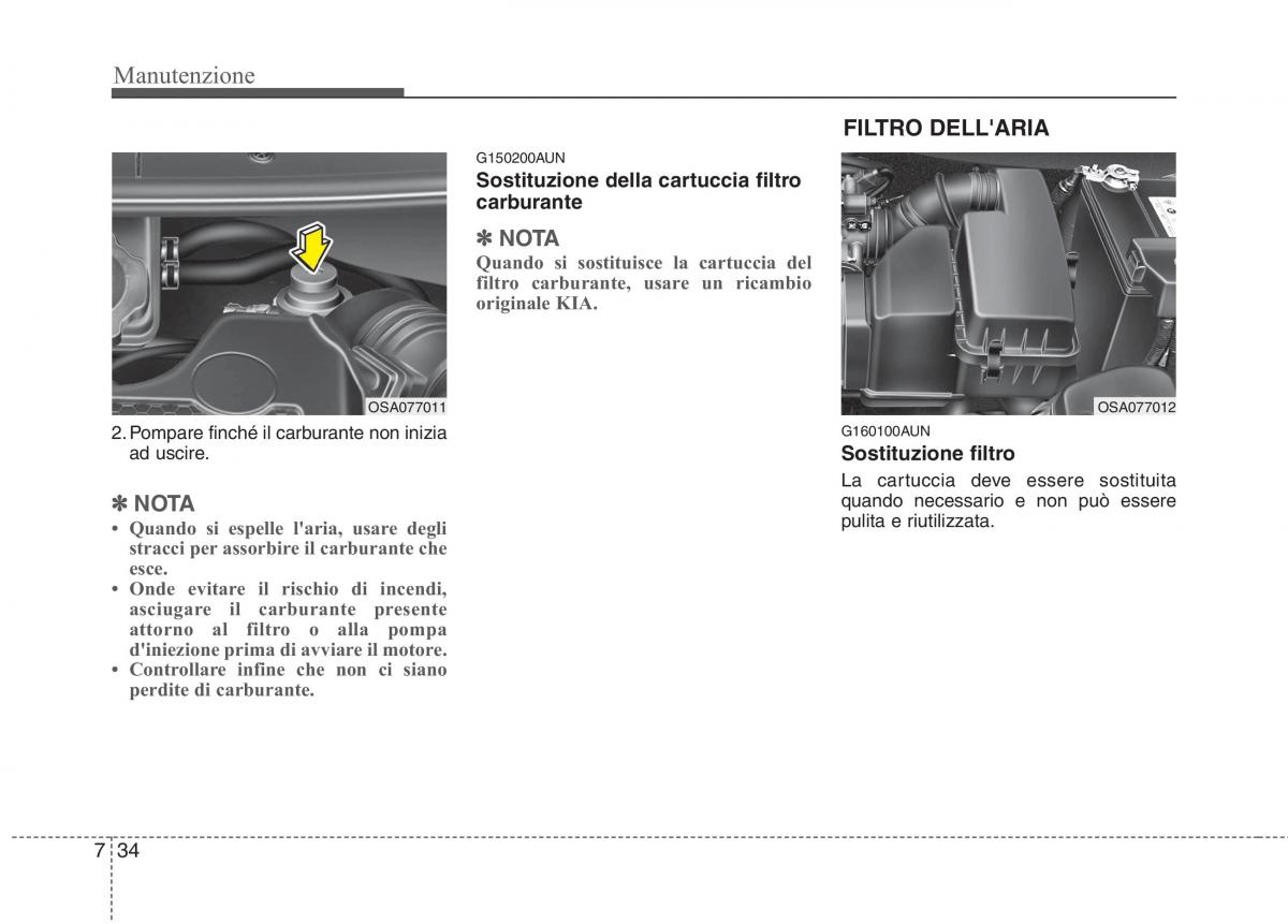 KIA Picanto I 1 manuale del proprietario / page 299