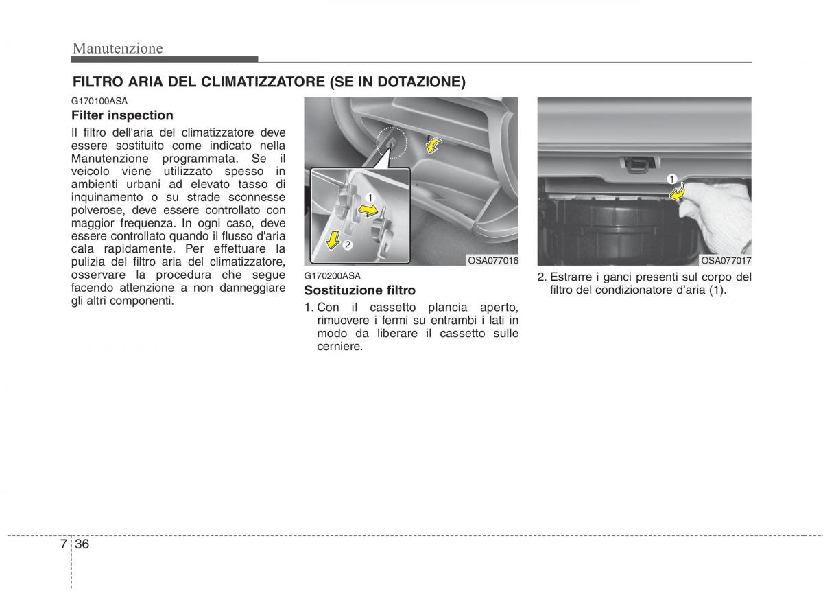 KIA Picanto I 1 manuale del proprietario / page 301