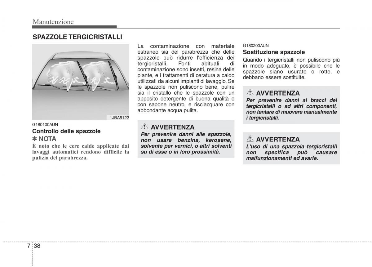 KIA Picanto I 1 manuale del proprietario / page 303