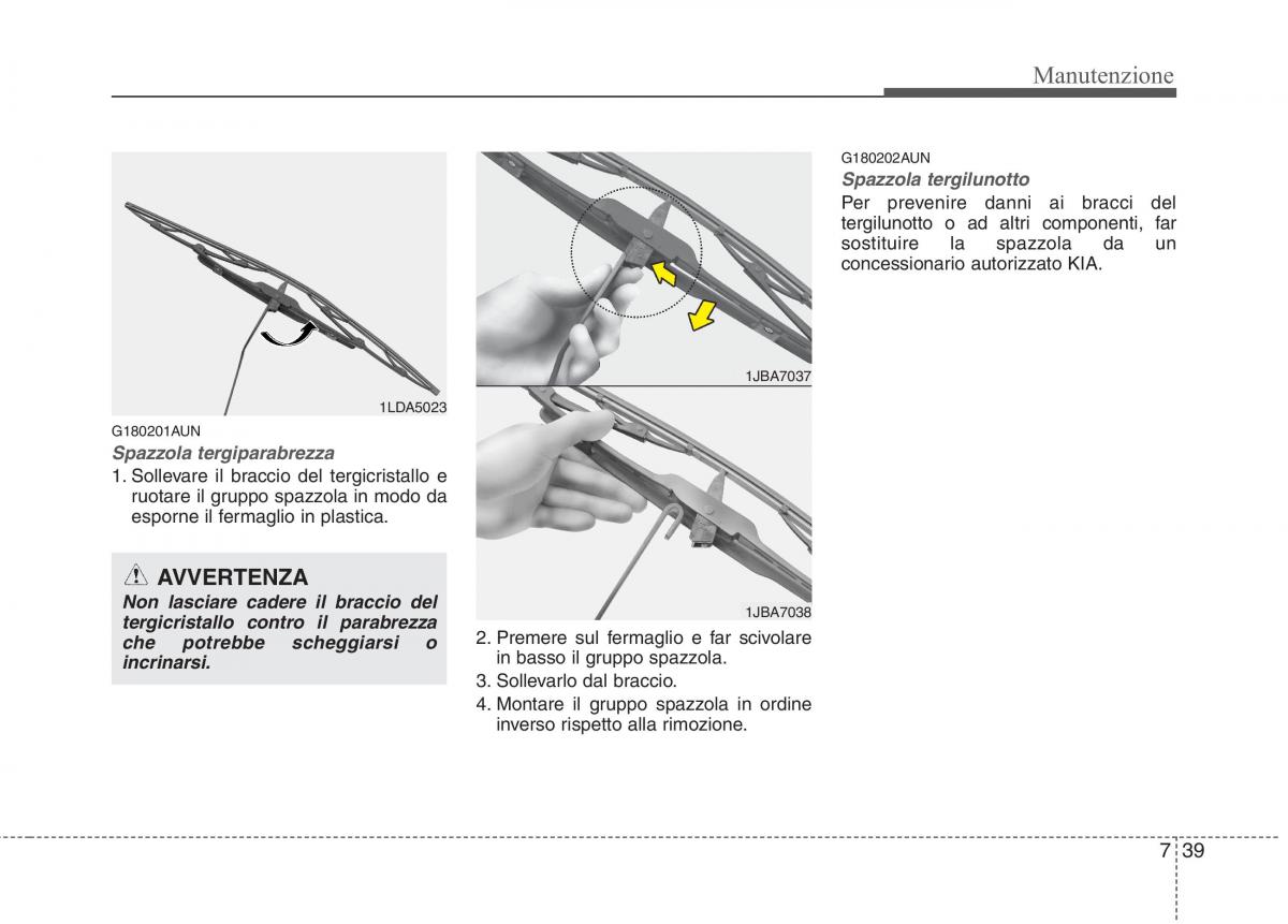 KIA Picanto I 1 manuale del proprietario / page 304