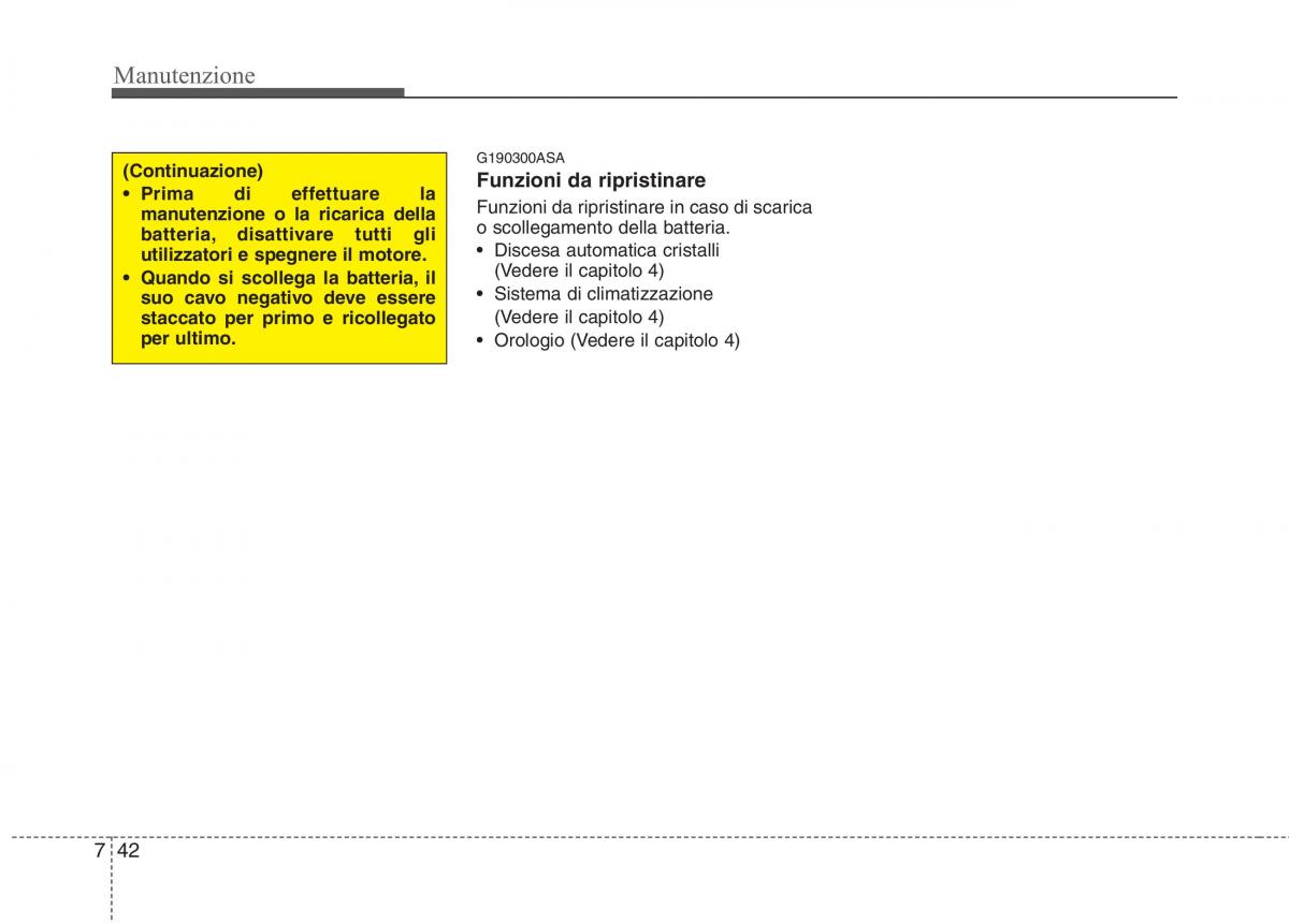 KIA Picanto I 1 manuale del proprietario / page 307