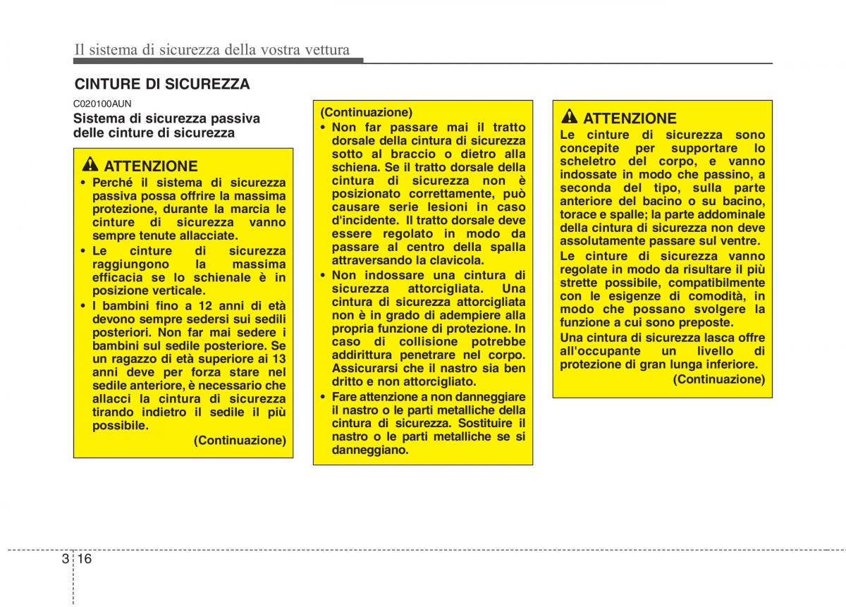 KIA Picanto I 1 manuale del proprietario / page 31