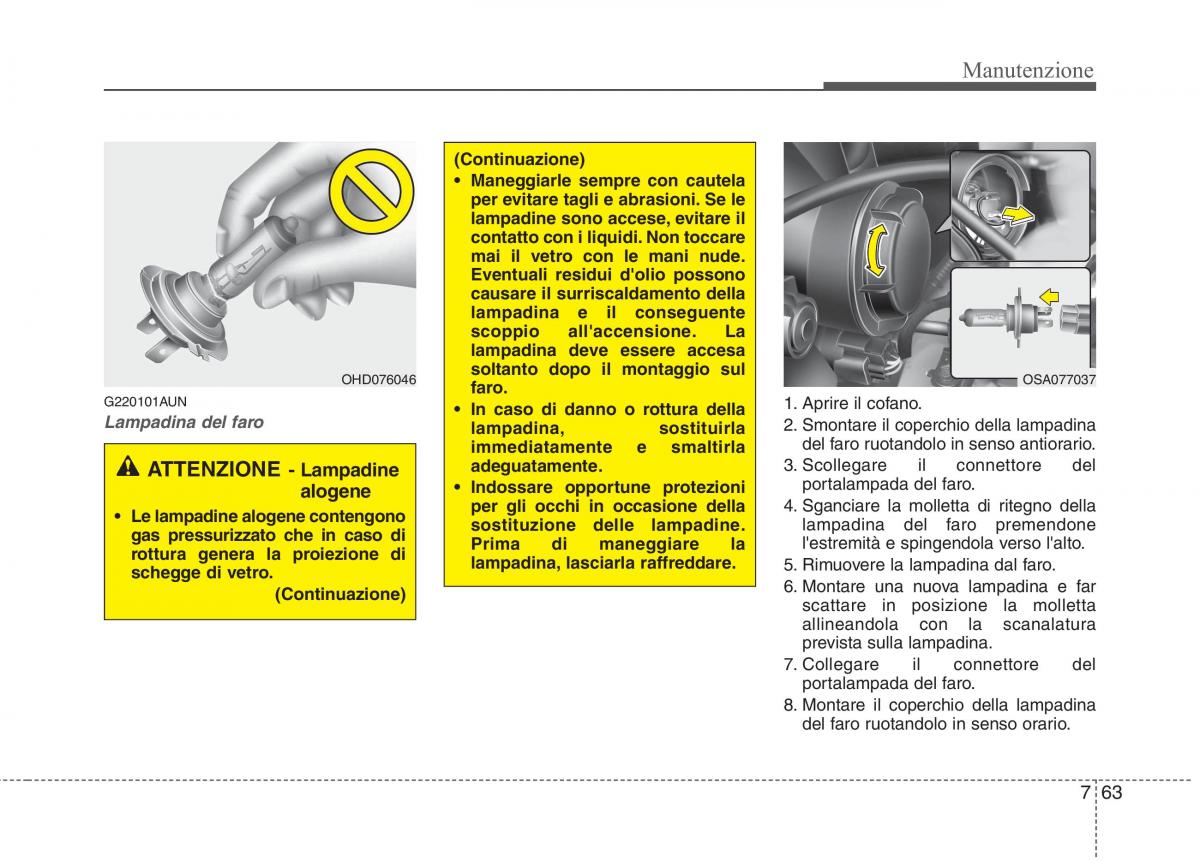 KIA Picanto I 1 manuale del proprietario / page 328