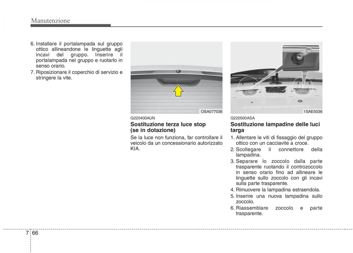 KIA Picanto I 1 manuale del proprietario / page 331