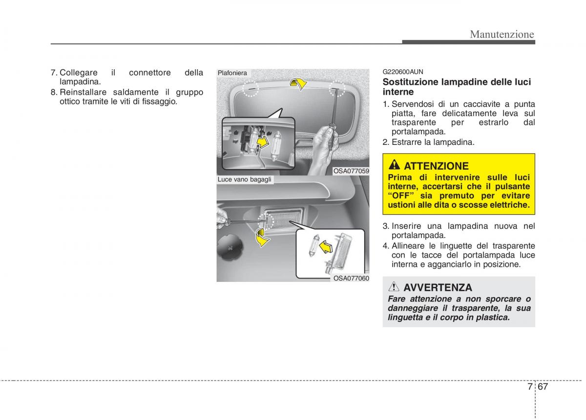 KIA Picanto I 1 manuale del proprietario / page 332