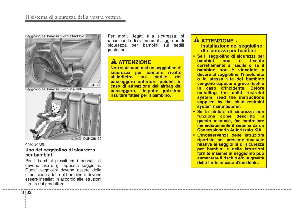 KIA Picanto I 1 manuale del proprietario / page 47