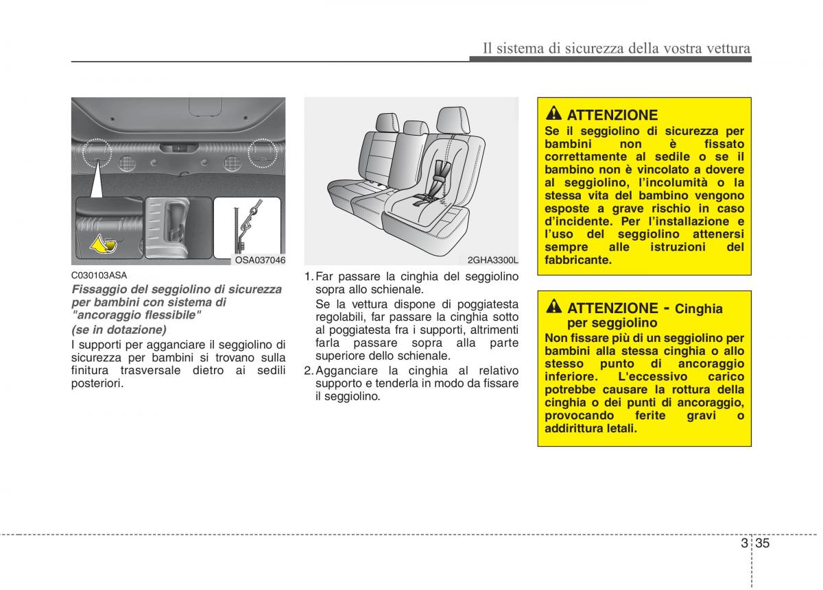 KIA Picanto I 1 manuale del proprietario / page 50