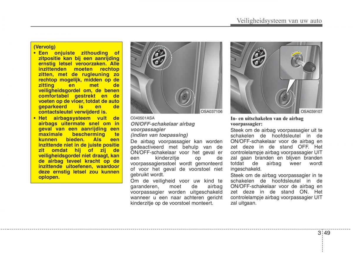 KIA Picanto I 1 handleiding / page 63