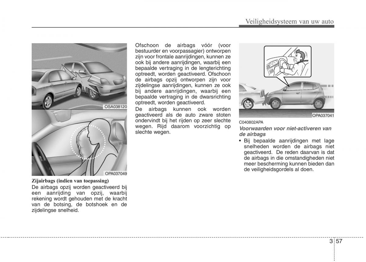 KIA Picanto I 1 handleiding / page 71