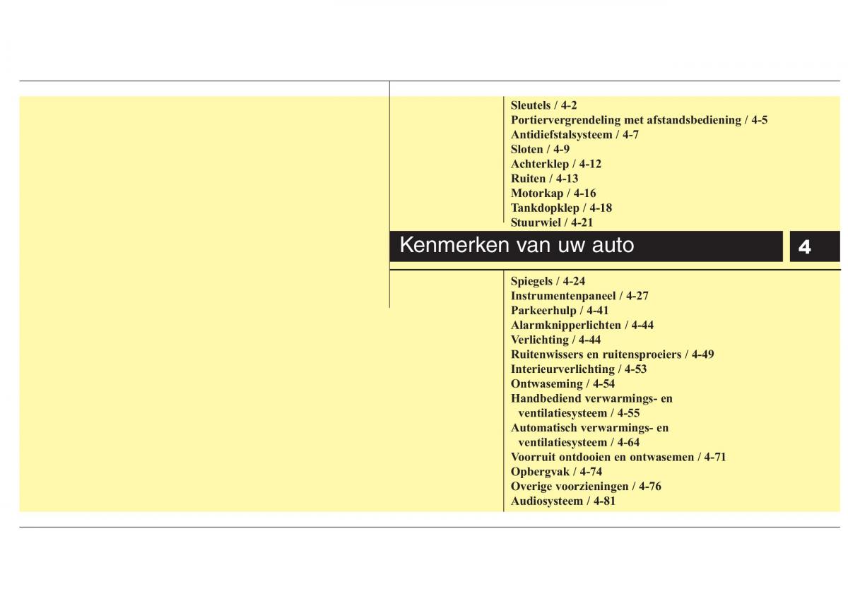 KIA Picanto I 1 handleiding / page 78