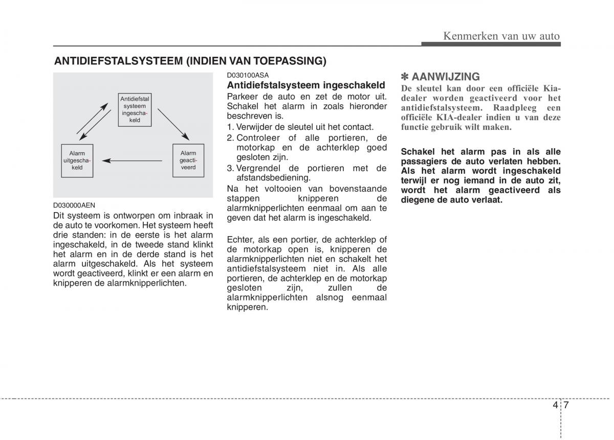 KIA Picanto I 1 handleiding / page 84