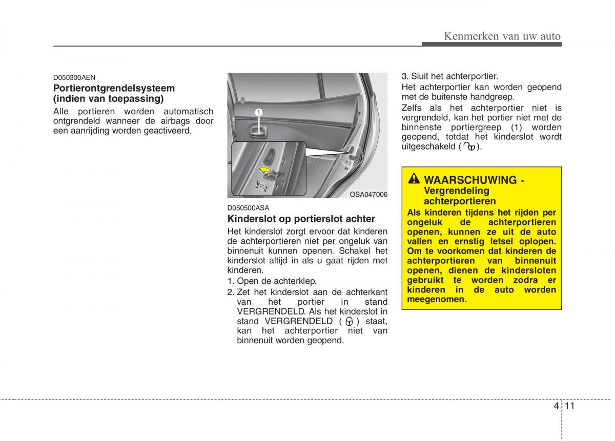 KIA Picanto I 1 handleiding / page 88