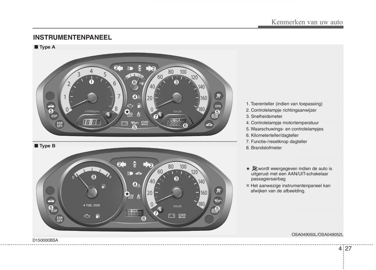 KIA Picanto I 1 handleiding / page 104