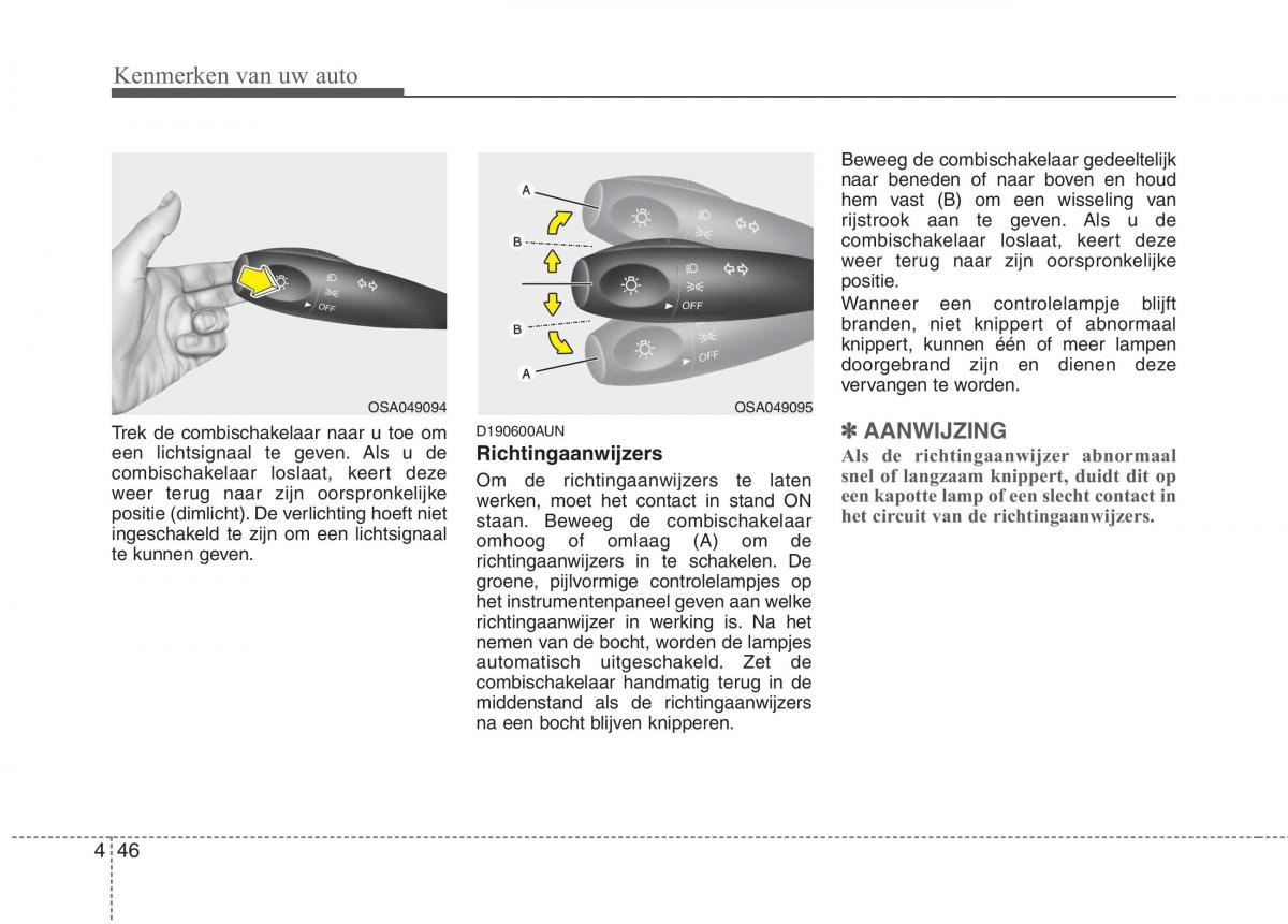 KIA Picanto I 1 handleiding / page 123