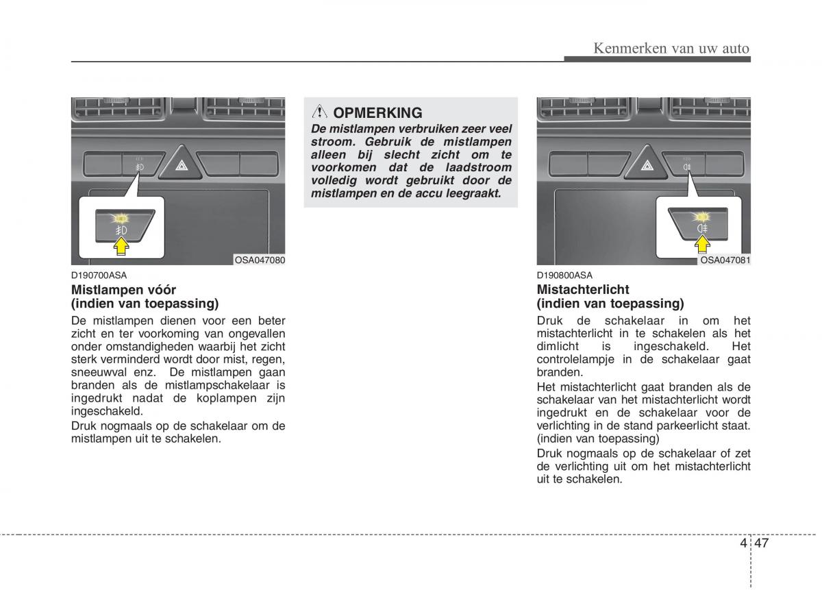 KIA Picanto I 1 handleiding / page 124